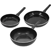 Demeyere Alu Cosi 3 Keramische Koekenpannenset 24 + 28 + Wokpan 28 cm