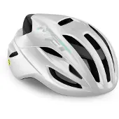 Met Rivale Mips Helm Zwart Wit Holografisch Glimmend 2021 || Maat: S (52-56 cm)