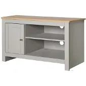 Loft 24 Emerald-Tv-meubel - 1-deur - Eiken/Grijs