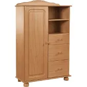 Home affaire Highboard Mette Opbergkast met 3 lades en verstelbare planken