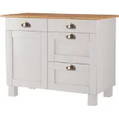 Loft 24 Toscana-CupBoard - Wit/Honing Grenen