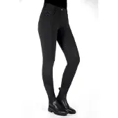 HKM VERWARMDE RIJBROEK COMFORT STYLE FULLGRIP Zwart