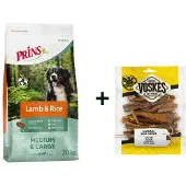 Prins ProCare Lamb & Rice 20kg - Hondenvoer & Voskes 100 gram lamspens