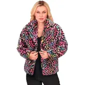 Widmann Bontjas pluche dames luipaard multi kostuum Niek