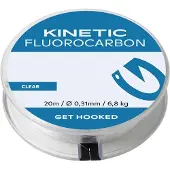 Kinetic Get Hooked Flurocarbon 20 M Transparant 0.450 mm