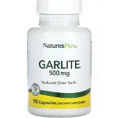 NaturesPlus , Garlite, 500 mg, 90 Capsules