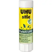 UHU ReNATURE Lijmstift Niet-permanent Transparant 40 g