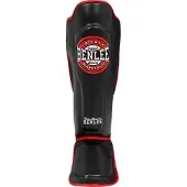 Benlee Buster Shin Guards Zwart L-XL