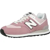 New Balance Sneakers laag '574' rosa / oudroze / zwart / wit