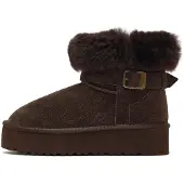 Derimod Boots donkerbruin