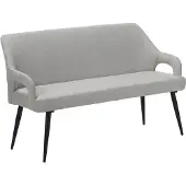 Notio Living Halifax-Eettafel - Lichtgrijs Stof