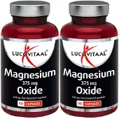 Lucovitaal 2x Magnesium Oxide 375mg 90 Capsules