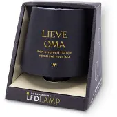 Miko Oplaadbare Led Tafellamp - met tekst - Oma