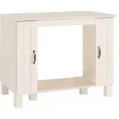 Notio Living Alby-Ovenkast - 2-Deurs - Wit Lak