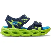 SKECHERS Open schoenen 'Thermo-Splash' navy / limoen