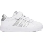 Adidas Sneakers 'Grand Court 3.0' zilver / wit