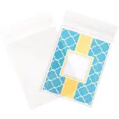 Packlinq Plastic Zakken 17,3x12,7cm Transparant en Hersluitbaar (100 stuks) | Plastic zak