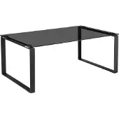 Loft 24 Otis-Salontafel - Zwart Rookglas