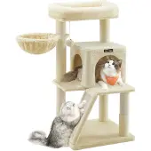 Feandrea Krabpaal met groot uitkijkplatform, beige