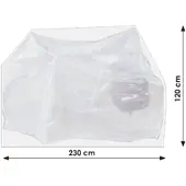 Boni-Shop® Beschermhoes transparant fiets, ca.230x120