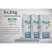 Jarco Premium Cat Vers Sensitive - 3x 2kg Voordeelverpakking