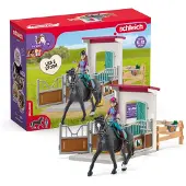 Schleich paardenbox speelgoedset met Lisa en Storm - Horse Club.