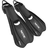 Seac Sub Boost Diving Fins Zwart EU 42-45