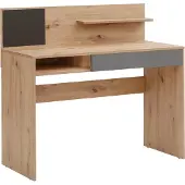 Notio Living Magnet-Bureau - Antraciet Eikenlook