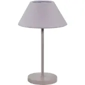 Watt & Veke Teya Tafellamp Draagbaar Warm Grijs - Draagbare lampen Textiel Warm Grey - B692605