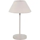 Watt & Veke Teya Tafellamp Draagbaar Gebroken Wit - Draagbare lampen Textiel Offwhite - B692601