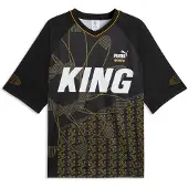 Puma Tricot 'King' donkergeel / donkergrijs / zwart / wit