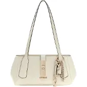 GUESS Brooke Shoulder Satchel off white schoudertas dames