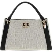 GUESS Karnilla Girlfriend Satchel natural/black damestas