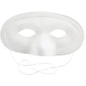 Packlinq Masker, H: 10 cm, B: 17,5 cm, wit, 12 stuk/ 1 doos