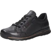 Ara Sneakers laag 'Schnürschuh Damen 12-24801 30 Echtleder in schwarz' zwart