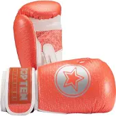 Top ten bokshandschoen oranje zilver 12OZ
