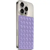 Mobiparts Zuignap Telefoonhouder | Sticky Pad - Lila Universeel