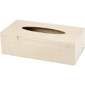 Packlinq Tissuedoos, afm 27x14x8 cm, 1 stuk