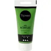 Packlinq Acryl Verf, semi-glanzend, semi-dekkend, crome green, 75 ml/ 1 fles