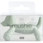Mushie Siliconen Baby Bijtring Speelgoed | Hondenfiguur Bijtring