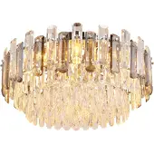 Globo Plafondlamp Orgina chroom met kristal Ø 55cm