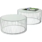 Kare design Kare Salontafel Wire White