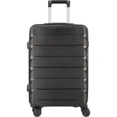 D & n lederwaren Trolley 'Travel Line 4100' zwart
