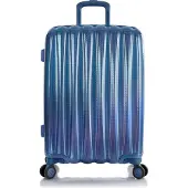 Heys Astro 4 wielen Trolley M 66 cm met uitbreidingsplooi blauw