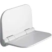 Aqualine Dino opklapbaar douchezitje, 37,5x29,5cm, wit