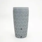 Vita Regenton Flow grijs 240L + Kraan met Gardena koppeling + Plantenbak