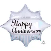 Amscan Elegante "Happy Anniversary" FolieBallon