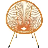 Kare design Tuinfauteuil Acapulco Mono oranje