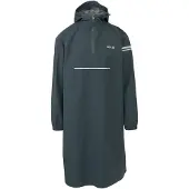 Agu Longsleeve Regenponcho - Deep Sea Green
