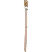 Boony Halsband Leder Sand 20 Mm/50 Cm